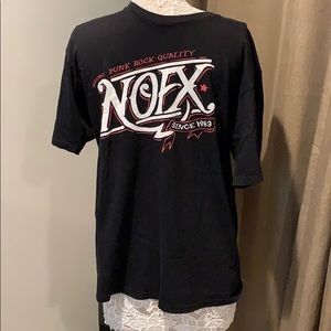 NOFX black T-shirt large